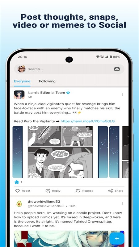 NamiComi(啦咪呵咪)app安卓手机版v0.47-136 官方版