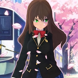 樱花高中模拟化妆